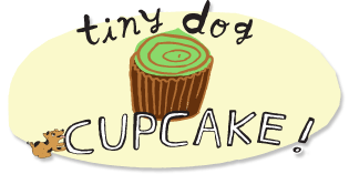 Tiny Dog Cupcake Evanston Illinois Logo